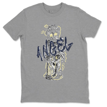 Air Jordan 5 A Ma Maniere x Photon Dust shirt to match jordans Baby Angel sneaker tees Jordan 5 A Ma Maniere "Dawn" SNRT Sneaker Release Tees Unisex Heather Grey 2 T-Shirt