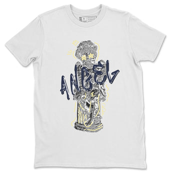 Air Jordan 5 A Ma Maniere x Photon Dust shirt to match jordans Baby Angel sneaker tees Jordan 5 A Ma Maniere "Dawn" SNRT Sneaker Release Tees Unisex White 2 T-Shirt