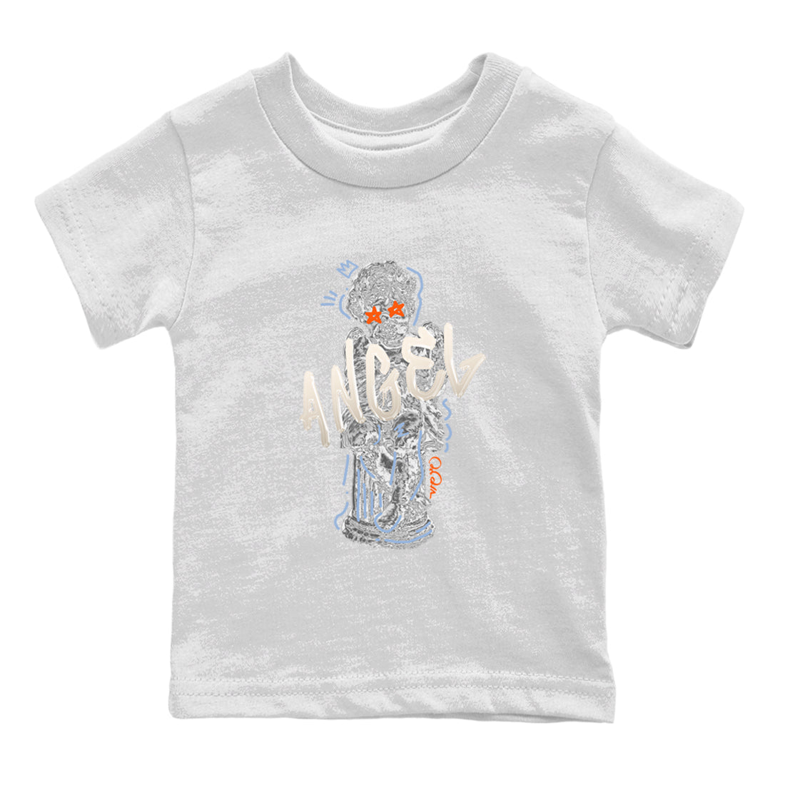 Air Jordan 5 Craft Sneaker Match Tees Baby Angel Sneaker Tees AJ5 SE Craft Sneaker Release Tees Kids Shirts White 2