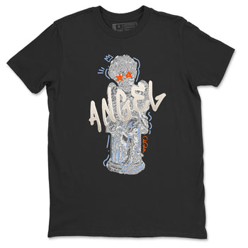 Air Jordan 5 Craft Sneaker Match Tees Baby Angel Sneaker Tees AJ5 SE Craft Sneaker Release Tees Unisex Shirts Black 2