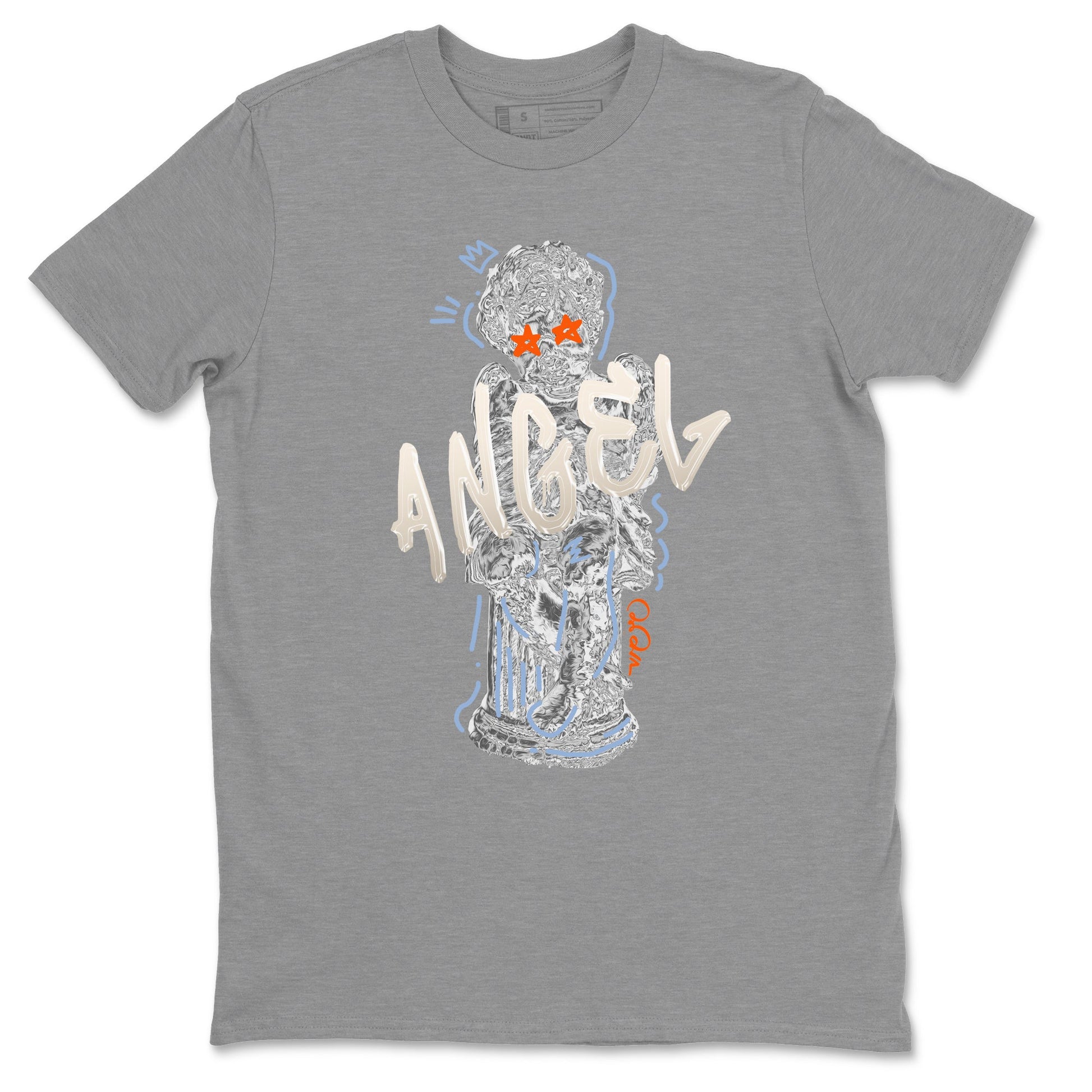 Air Jordan 5 Craft Sneaker Match Tees Baby Angel Sneaker Tees AJ5 SE Craft Sneaker Release Tees Unisex Shirts Heather Grey 2