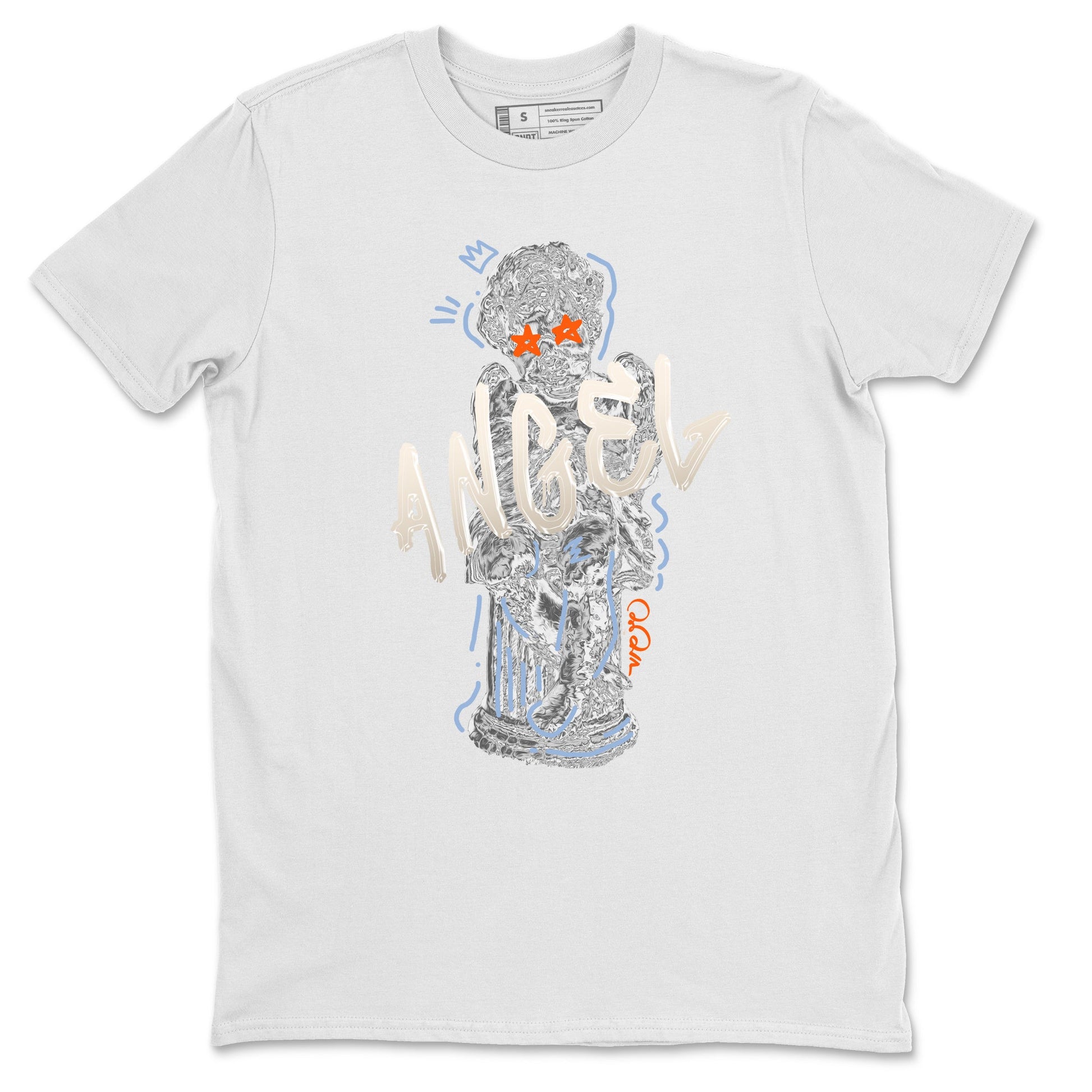 Air Jordan 5 Craft Sneaker Match Tees Baby Angel Sneaker Tees AJ5 SE Craft Sneaker Release Tees Unisex Shirts White 2