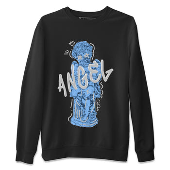 Jordan 5 UNC Jordan Shirts Baby Angel Sneaker Tees AJ5 UNC SNRT Sneaker Tees Unisex Shirts Black 2