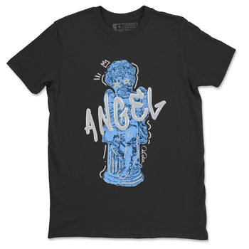 Jordan 5 UNC Jordan Shirts Baby Angel Sneaker Tees AJ5 UNC SNRT Sneaker Tees Unisex Shirts Black 2