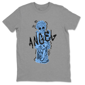 Jordan 5 UNC Jordan Shirts Baby Angel Sneaker Tees AJ5 UNC SNRT Sneaker Tees Unisex Shirts Heather Grey 2