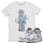 Jordan 6 Cool Grey Sneaker Match Tees Baby Angel Sneaker Tees Jordan 6 Cool Grey Sneaker Release Tees Unisex Shirts