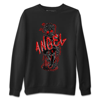 Air Jordan 6 Toro Bravo Sneaker Match Tees Baby Angel Sneaker Tees 3D Graphic Design Shirts AJ6 Toro Bravo Sneaker Release Tees Unisex Shirts Black 2