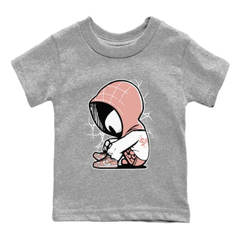 Dunk Low WMNS Rose Whisper shirt to match jordans Baby Spider sneaker tees Dunk Rose Whisper SNRT Sneaker Release Tees Baby Toddler Kids Heather Grey 2 T-Shirt