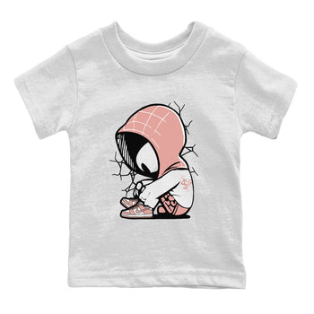Dunk Low WMNS Rose Whisper shirt to match jordans Baby Spider sneaker tees Dunk Rose Whisper SNRT Sneaker Release Tees Baby Toddler Kids White 2 T-Shirt