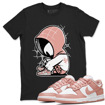 Dunk Low WMNS Rose Whisper shirt to match jordans Baby Spider sneaker tees Dunk Rose Whisper SNRT Sneaker Release Tees Casual Unisex shirts Black 1 T-Shirt