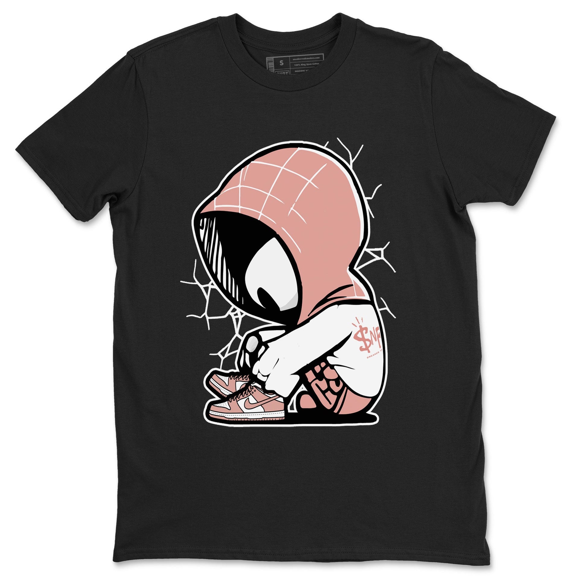 Dunk Low WMNS Rose Whisper shirt to match jordans Baby Spider sneaker tees Dunk Rose Whisper SNRT Sneaker Release Tees Casual Unisex shirts Black 2 T-Shirt