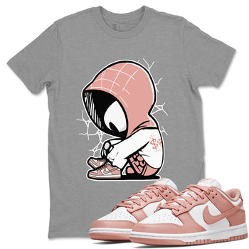 Dunk Low WMNS Rose Whisper shirt to match jordans Baby Spider sneaker tees Dunk Rose Whisper SNRT Sneaker Release Tees Casual Unisex shirts Heather Grey 1 T-Shirt