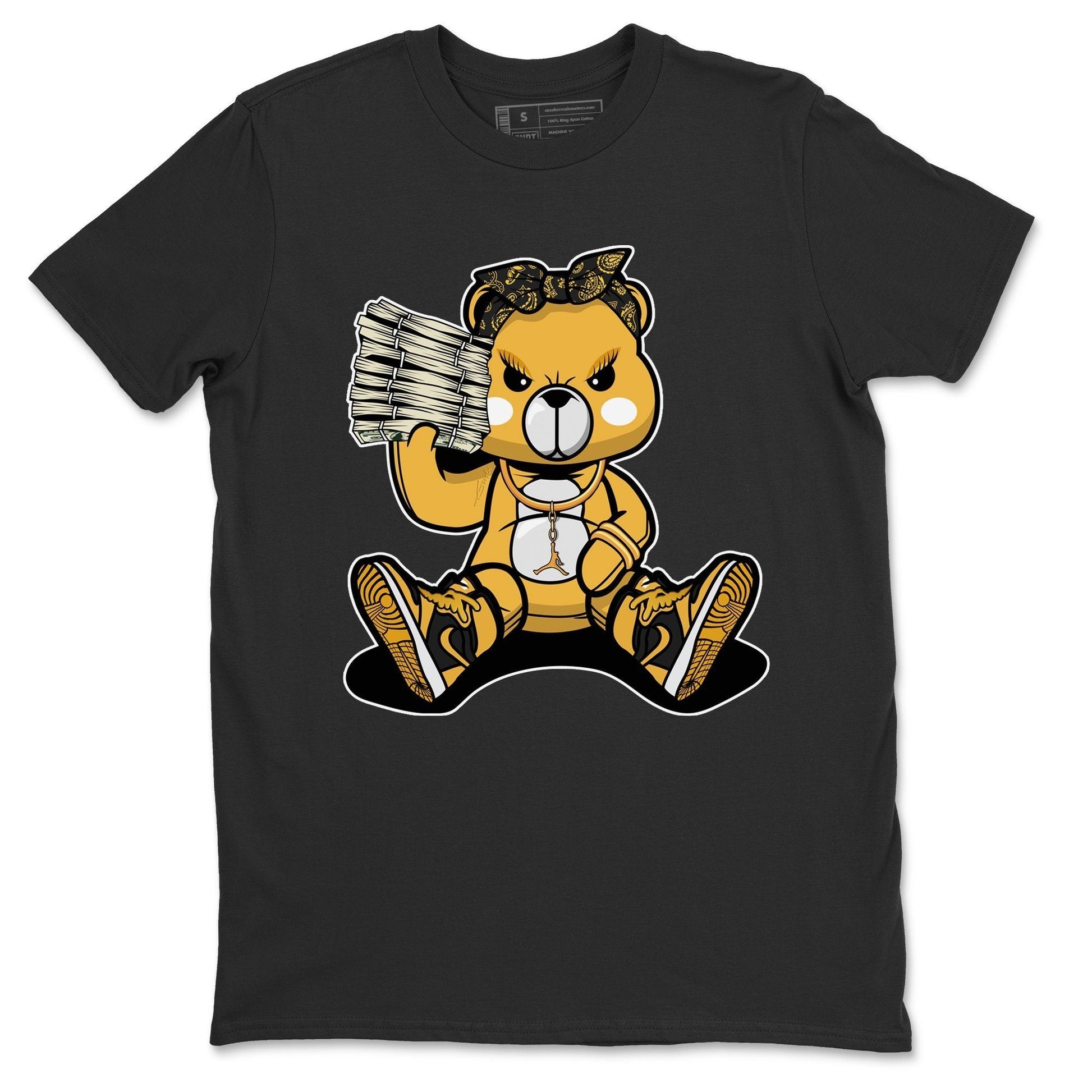 Jordan 1 Pollen Sneaker Match Tees Bad Baby Bear Sneaker Tees Jordan 1 Pollen Sneaker Release Tees Unisex Shirts