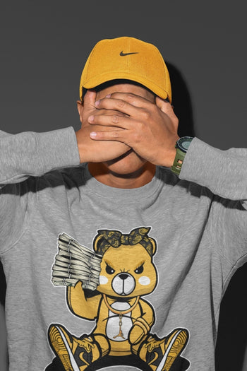 Jordan 1 Pollen Sneaker Match Tees Bad Baby Bear Sneaker Tees Jordan 1 Pollen Sneaker Release Tees Unisex Shirts