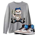 Jordan 1 Prototype Sneaker Match Tees Bad Baby bear Sneaker Tees Jordan 1 Prototype Sneaker Release Tees Unisex Shirts