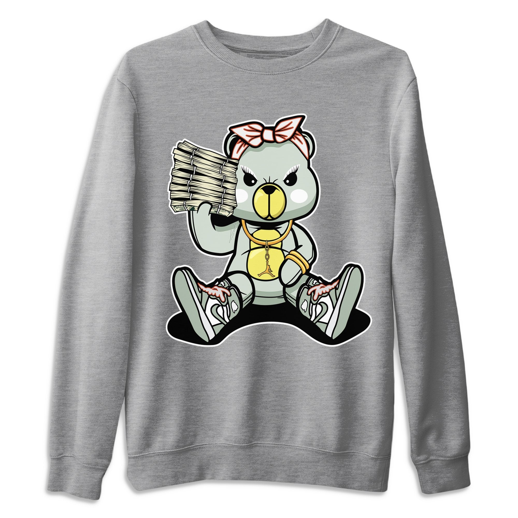 Jordan 1 Seafoam Sneaker Match Tees Bad Baby Bear Sneaker Tees Jordan 1 Seafoam Sneaker Release Tees Unisex Shirts