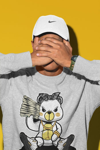 Jordan 12 Royalty Sneaker Match Tees Bad Baby Bear Sneaker Tees Jordan 12 Royalty Sneaker Release Tees Unisex Shirts