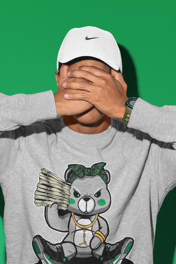 Jordan 3 Pine Green Sneaker Match Tees Bad Baby Bear Sneaker Tees Jordan 3 Pine Green Sneaker Release Tees Unisex Shirts