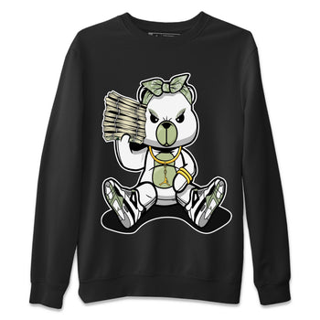Jordan 4 Seafoam Sneaker Match Tees Bad Baby Bear Sneaker Tees Jordan 4 Seafoam Sneaker Release Tees Unisex Shirts