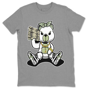 Jordan 4 Seafoam Sneaker Match Tees Bad Baby Bear Sneaker Tees Jordan 4 Seafoam Sneaker Release Tees Unisex Shirts