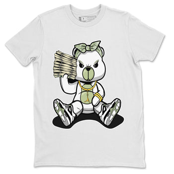 Jordan 4 Seafoam Sneaker Match Tees Bad Baby Bear Sneaker Tees Jordan 4 Seafoam Sneaker Release Tees Unisex Shirts