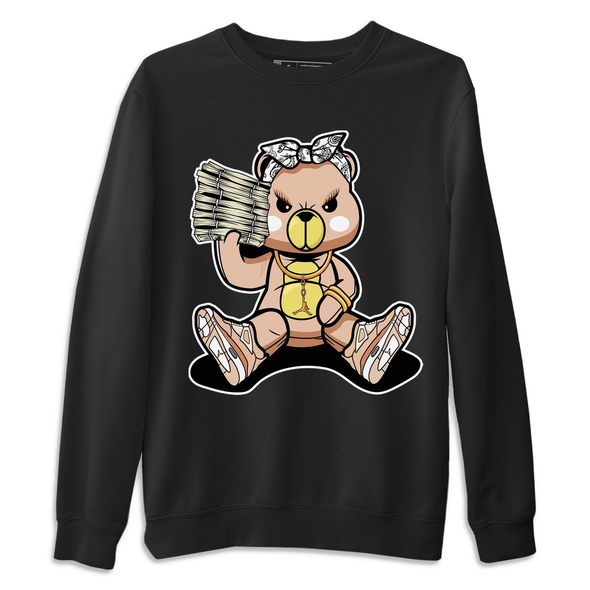 Jordan 4 Shimmer Sneaker Match Tees Bad Baby Bear Sneaker Tees Jordan 4 Shimmer Sneaker Release Tees Unisex Shirts