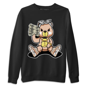 Jordan 4 Shimmer Sneaker Match Tees Bad Baby Bear Sneaker Tees Jordan 4 Shimmer Sneaker Release Tees Unisex Shirts