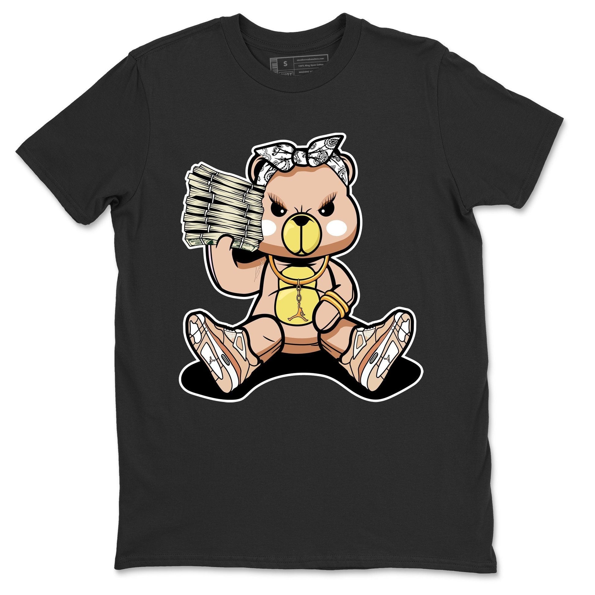 Jordan 4 Shimmer Sneaker Match Tees Bad Baby Bear Sneaker Tees Jordan 4 Shimmer Sneaker Release Tees Unisex Shirts