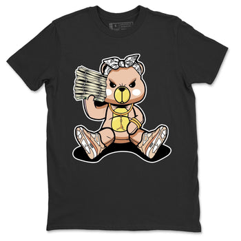 Jordan 4 Shimmer Sneaker Match Tees Bad Baby Bear Sneaker Tees Jordan 4 Shimmer Sneaker Release Tees Unisex Shirts