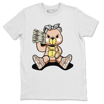 Jordan 4 Shimmer Sneaker Match Tees Bad Baby Bear Sneaker Tees Jordan 4 Shimmer Sneaker Release Tees Unisex Shirts