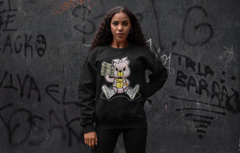 Jordan 6 Gold Hoops Sneaker Match Tees Bad Baby Bear Sneaker Tees Jordan 6 Gold Hoops Sneaker Release Tees Unisex Shirts