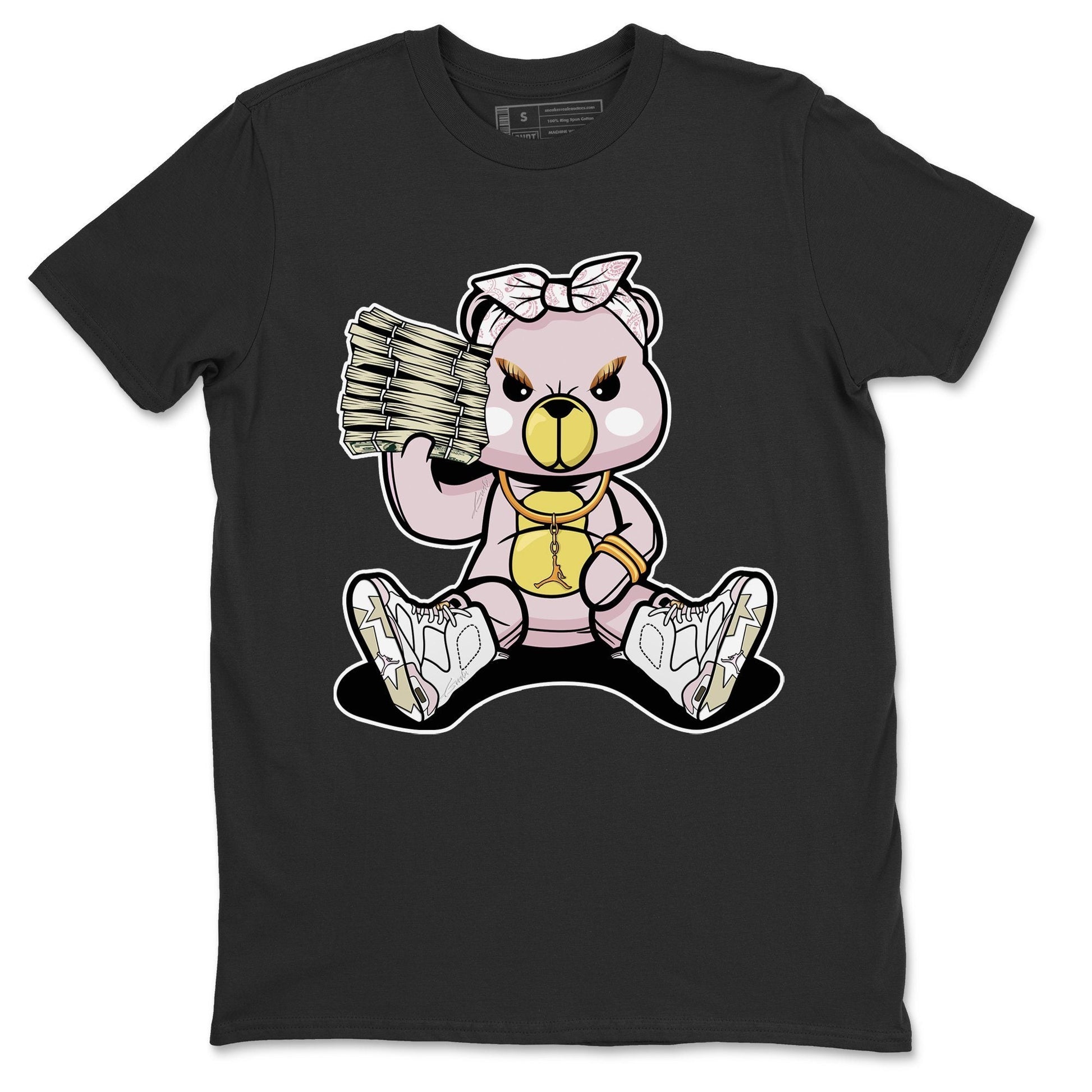 Jordan 6 Gold Hoops Sneaker Match Tees Bad Baby Bear Sneaker Tees Jordan 6 Gold Hoops Sneaker Release Tees Unisex Shirts