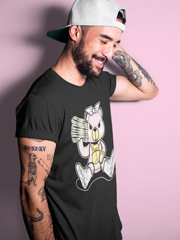 Jordan 6 Gold Hoops Sneaker Match Tees Bad Baby Bear Sneaker Tees Jordan 6 Gold Hoops Sneaker Release Tees Unisex Shirts