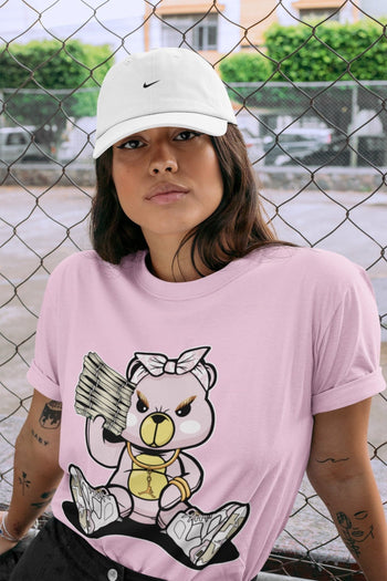 Jordan 6 Gold Hoops Sneaker Match Tees Bad Baby Bear Sneaker Tees Jordan 6 Gold Hoops Sneaker Release Tees Unisex Shirts