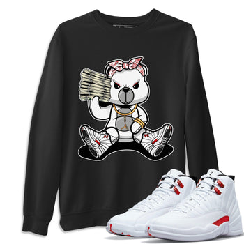 Jordan 12 Twist Sneaker Match Tees Bad Baby Bear Sneaker Tees Jordan 12 Twist Sneaker Release Tees Unisex Shirts
