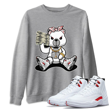 Jordan 12 Twist Sneaker Match Tees Bad Baby Bear Sneaker Tees Jordan 12 Twist Sneaker Release Tees Unisex Shirts
