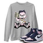 Jordan 1 Atmosphere Sneaker Match Tees Bad Baby Bear Sneaker Tees Jordan 1 Atmosphere Sneaker Release Tees Unisex Shirts