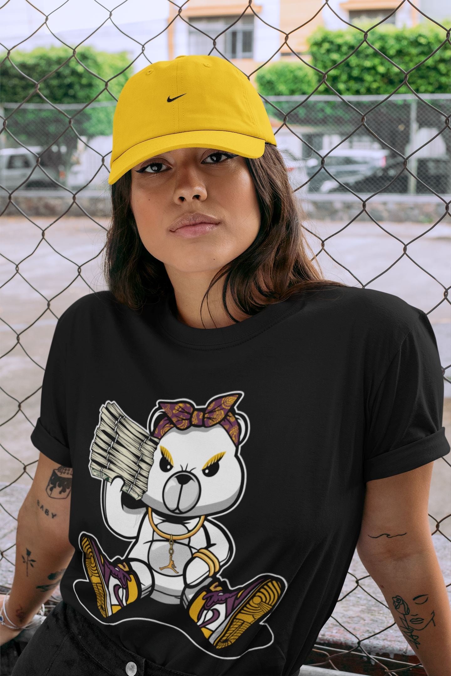 Jordan 1 Brotherhood Sneaker Match Tees Bad Baby Bear Sneaker Tees Jordan 1 Brotherhood Sneaker Release Tees Unisex Shirts