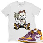Jordan 1 Brotherhood Sneaker Match Tees Bad Baby Bear Sneaker Tees Jordan 1 Brotherhood Sneaker Release Tees Unisex Shirts