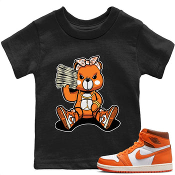 Jordan 1 Starfish Sneaker Match Tees Bad Baby Bear Sneaker Tees Jordan 1 Starfish Sneaker Release Tees Kids Shirts