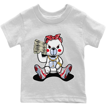Jordan 11 Cherry Sneaker Match Tees Bad Baby Bear Sneaker Tees Jordan 11 Cherry Sneaker Release Tees Kids Shirts
