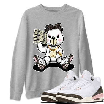 Jordan 3 Atmosphere Sneaker Match Tees Bad Baby Bear Sneaker Tees Jordan 3 Atmosphere Sneaker Release Tees Unisex Shirts