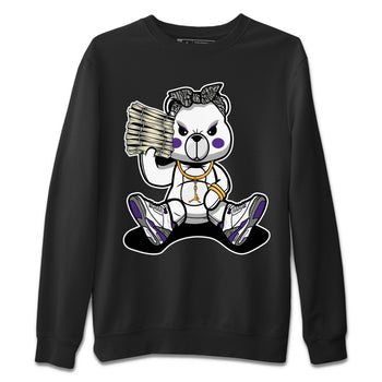 Jordan 3 Dark Iris Sneaker Match Tees Bad Baby Bear Sneaker Tees Jordan 3 Dark Iris Sneaker Release Tees Unisex Shirts