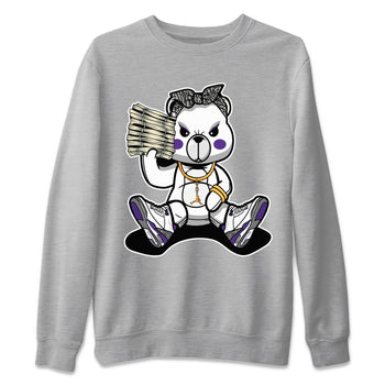 Jordan 3 Dark Iris Sneaker Match Tees Bad Baby Bear Sneaker Tees Jordan 3 Dark Iris Sneaker Release Tees Unisex Shirts