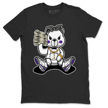 Jordan 3 Dark Iris Sneaker Match Tees Bad Baby Bear Sneaker Tees Jordan 3 Dark Iris Sneaker Release Tees Unisex Shirts