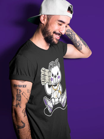 Jordan 3 Dark Iris Sneaker Match Tees Bad Baby Bear Sneaker Tees Jordan 3 Dark Iris Sneaker Release Tees Unisex Shirts