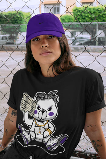 Jordan 3 Dark Iris Sneaker Match Tees Bad Baby Bear Sneaker Tees Jordan 3 Dark Iris Sneaker Release Tees Unisex Shirts