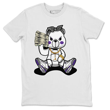 Jordan 3 Dark Iris Sneaker Match Tees Bad Baby Bear Sneaker Tees Jordan 3 Dark Iris Sneaker Release Tees Unisex Shirts
