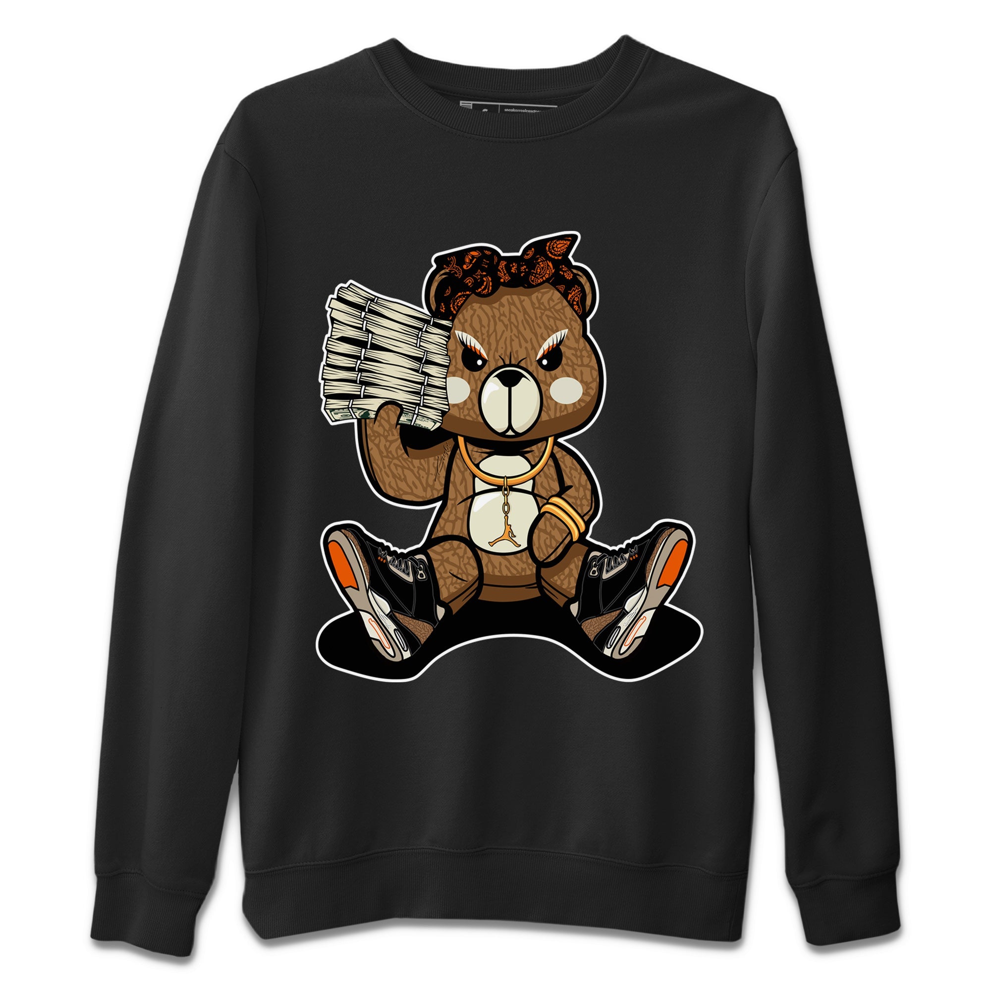 Jordan 3 Desert Elephant Sneaker Match Tees Bad Baby Bear Sneaker Tees Jordan 3 Desert Elephant Sneaker Release Tees Unisex Shirts