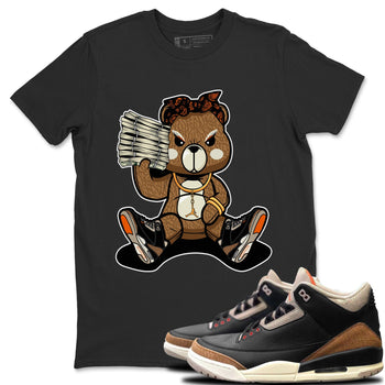 Jordan 3 Desert Elephant Sneaker Match Tees Bad Baby Bear Sneaker Tees Jordan 3 Desert Elephant Sneaker Release Tees Unisex Shirts
